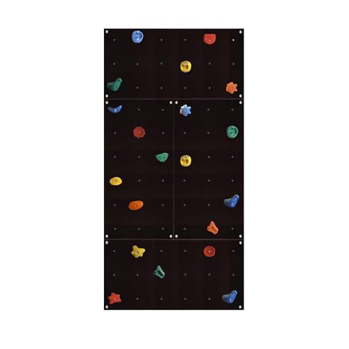 Gartenpirat Kletterwand Outdoor OW4 2,60 m² – Boulderwand mit 20 bunten...