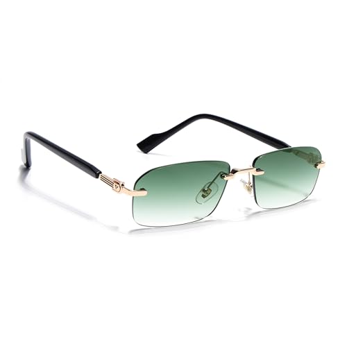 Image of Voyage UV Protected Rimless Sunglasses for Men & Women