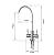 Genpe Reverse Osmosis Drinking Water Filter Tap Bar Sink Two Handles Filtered Kitchen Faucet (Brushed Nickel)