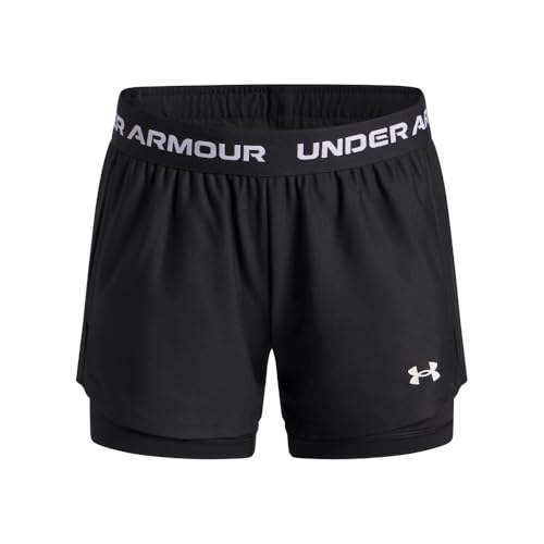 Under Armour Girls' Tech Play Up 2 in 1 Shorts