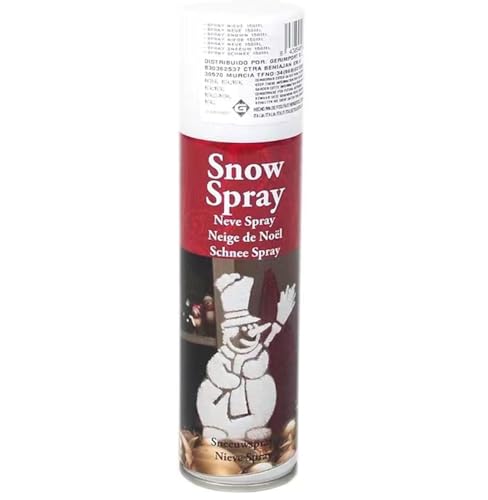Nieve Decorativa Artifical 150ml Decoración Navidad para Arboles y Cristales.