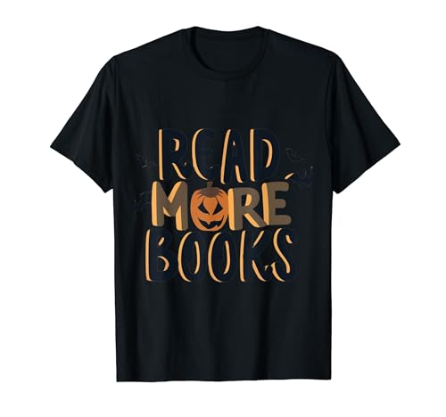 Leer Más Libros Halloween Funny Teacher Camiseta