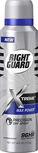 Right Guard Xtreme Max Power Precision Odor Protection Dry Spray (Pack of 3)