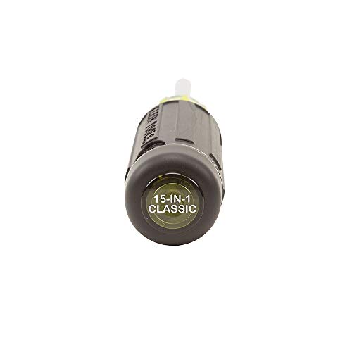 Klein Tools 32290 Multi-Bit Screwdriver with Storage with Cusion Grip For Maximum Torque and Comfort, 15-Piece