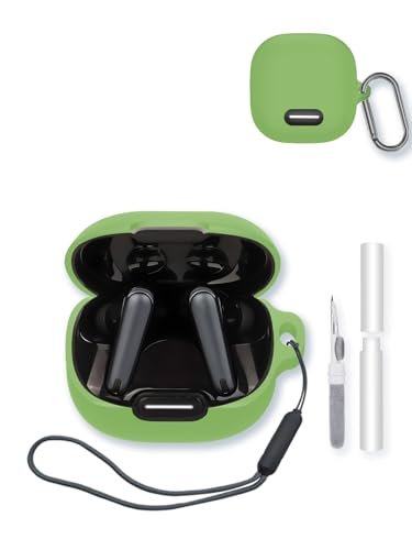 Anker Soundcore Liberty 4 NC �g�D���[���C�����X�C���z���p�P�[�X�A�\�t�g�v���e�N�e�B�u�ABOVUGAC�V���R���P�[�X�J�o�[ �L�[�`�F�[��&�N���[�j���O�L�b�g&�������[�h�t�� Anker Soundcore liberty4 NC