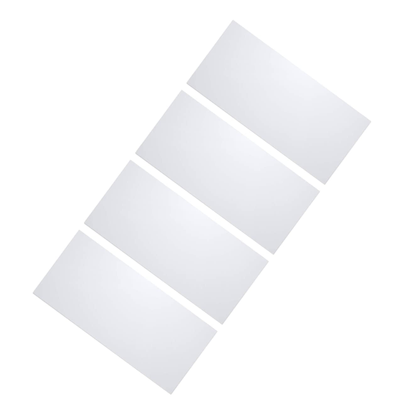 Cubierta 30x14 Cm Magnética de Aire de Ventilación en Color Blanco 4 Piezas