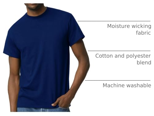 Image of Gildan Unisex-Adult DryBlend T-Shirt, Style G8000, Multipack
