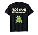Frog Pun Amphibian Funny Frog Game Don’t Look at the Frog T-Shirt