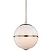 Brian Patrick Flynn for Crystorama Truax 3 Light Aged Brass Mini Chandelier