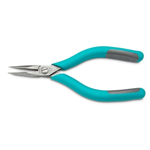 Erem 2411P 5” Fine Point Needle Nose Pliers Smooth Jaws with
