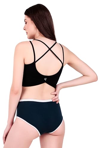 Image of XJARVIS Lima Women Boyshort Underwear Breathable Stretch Cotton Boyshort Panties Designed for All-Day Comfort Made with Cotton Blend Soft Flexible Mid-Rise Moisture-Wicking