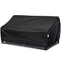 VARIETYFACE Patio Furniture Covers Waterproof,79Wx37Dx35H inches,3-Seater Outdoor Sofa Covers Sunproof,Durable Lawn Furniture Covers, Black