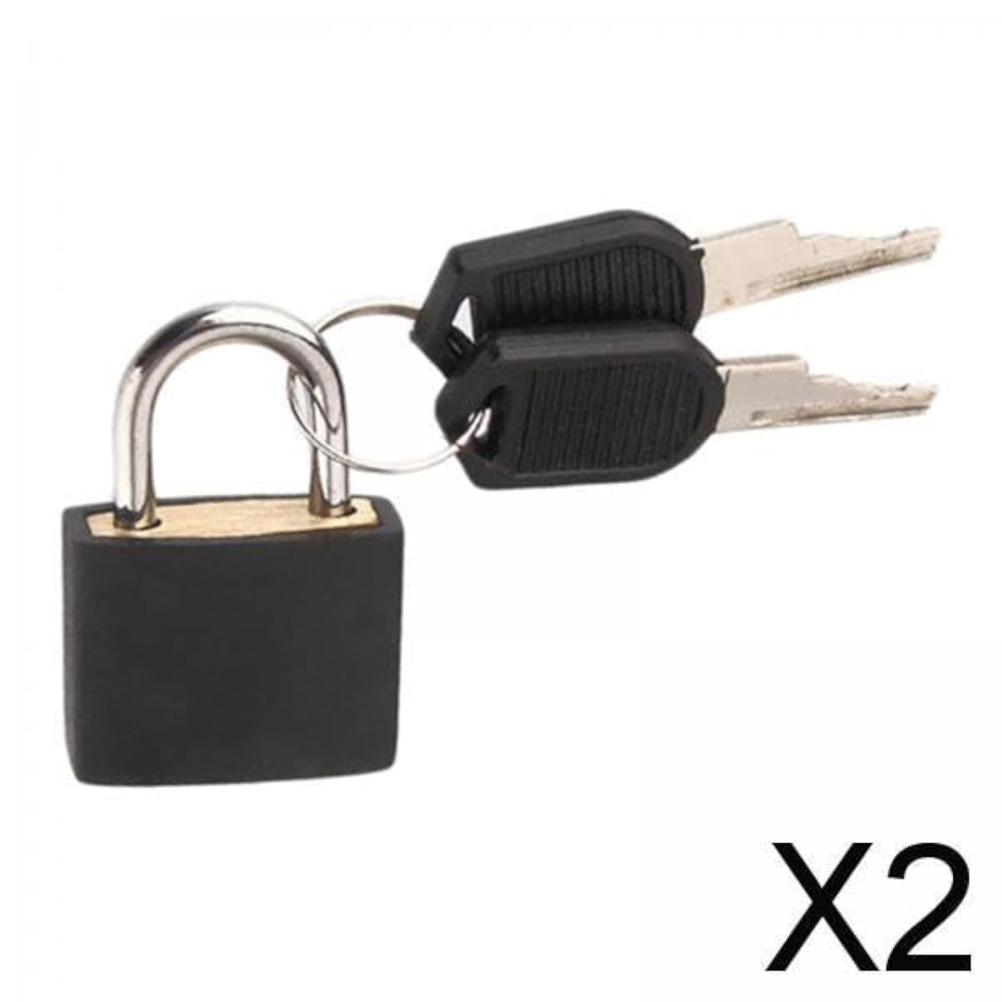 Mini Padlock Anti Theft Lock for Jewelry Box Black