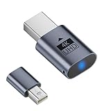 仮想ディスプレイ ダミープラグ 4K60Hz対応 仮想ディスプレイ アダプター HDMI プラグアンドプレイ ヘッドレス サーバー/リモートデスクトップ 対応 Windows Linux TeamViewer AnyDesk 解像度向上 3cm コンパクト 携帯便利