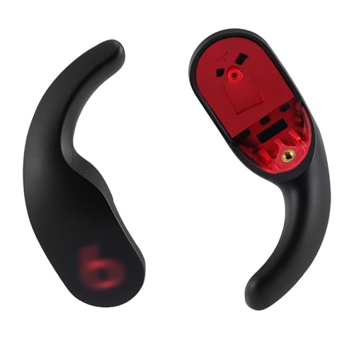XMTYAN Replacement Parts Ear Hooks Compatible with Beats Fit Pro (1st Gen 2021) Silicone Ear Wing Tips (1 Black)