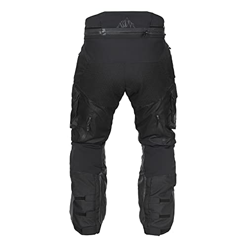 Tourmaster Men’s Trek Motorcycle Pants Black by Tourmaster - Image 2