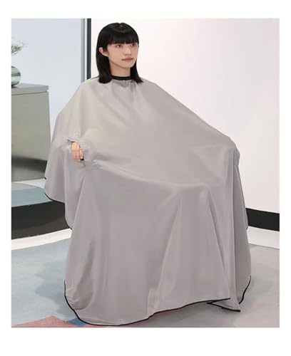 Capa profesional para corte y tintura de cabello impermeable miniatura 7