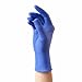 Medline SensiCare Silk Nitrile Exam Gloves, Disposable Gloves with Smartguard Film, X-Small, Blue (Pack of 250)