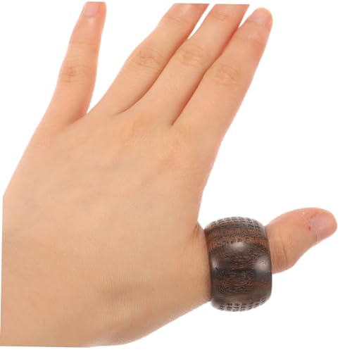Bague en bois Veemoon bague de pouce au style elegant - 7