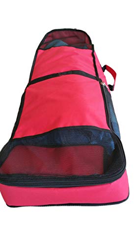 Sac pour palmes de plongée AKM rouge et noir idéal pour le snorkeling