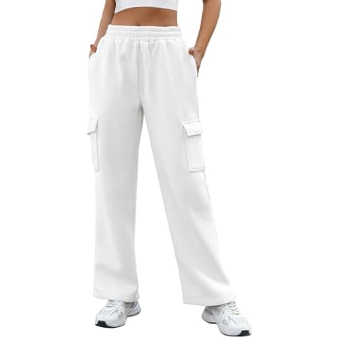 Vancavoo Women's Fleece Joggers with Pockets Cover