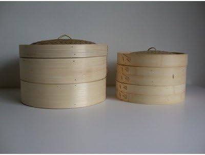 Taylor & Ng Bamboo Steamer, 12", Natural Bamboo