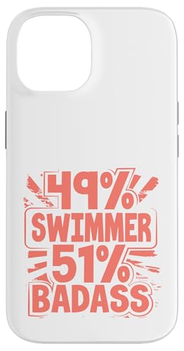 ���j�`�[�����[���A 49% �X�C�}�[ 51% Badass �X�C�}�[ �X�}�z�P�[�X iPhone 14 �p