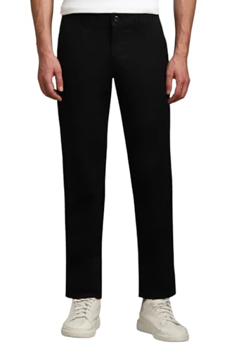 Image of Louis Philippe Men's Slim Fit Mid Rise Pants