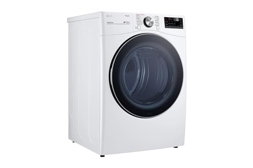 Image of LG 7.4 cu. ft. Ultra-Large Capacity Smart Wi‑Fi Enabled Front-Load Gas Dryer with TurboSteam and Built-In Intelligence