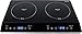 Produktbild Steba Doppel-Induktionskochfeld IK 750, Robuste durchgängige Glas-Keramik-Oberfläche, Mobil einsetzbar, Touch Control, Temperaturregelung, 60-240°C, Boost-Funktion, Schwarz
