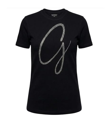 T-Shirt Femme Guess SS CN aux finitions premium et détails studs