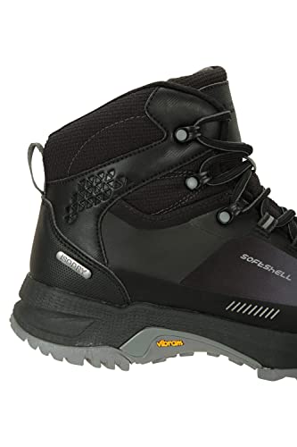 Mountain Warehouse Extreme Spectrum Mens Waterproof Softshell Boots Grey 8 M Us Men #TOP4