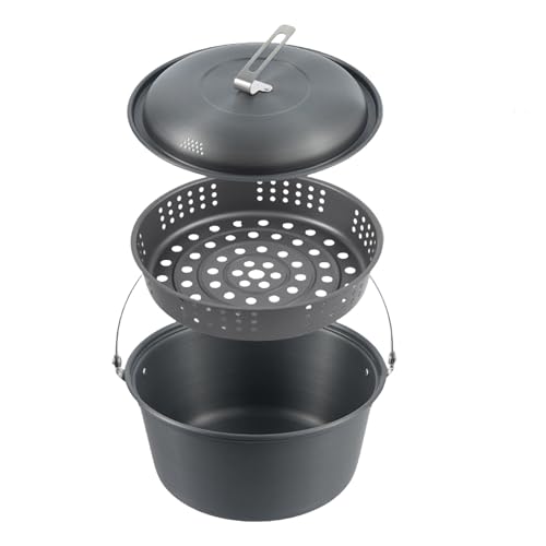 Pot à soupe de cuisine pour aventure et camping en alliage - 7