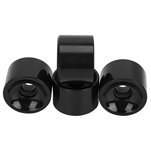 Mikikit 4pcs Skateboard Wheel Replacement Pu Wheel for Chic Skateboard Supplies