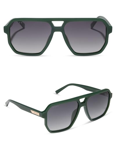DIFF Cameron Oversized Navigator Sunglasses for Women | 100% UV
