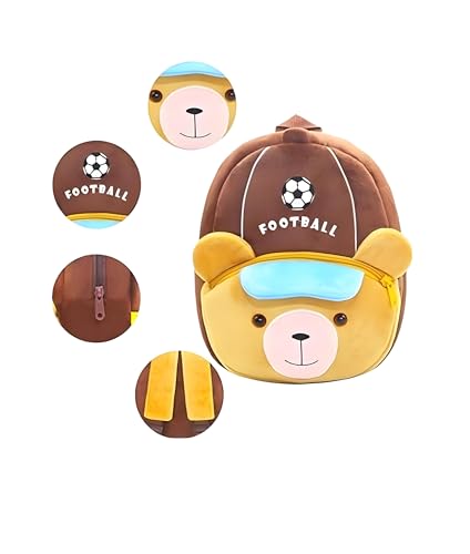 Image of Delicado Cute Small Toddler Kids Backpack Nursery Playschool School Picnic Travelling Bag for Baby Boy Girl Age 2-5 Years