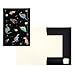 folia 69015 - Sammelmappe A3 Hot Foil Space Dinos, aus stabilem Karton mit Gummiband