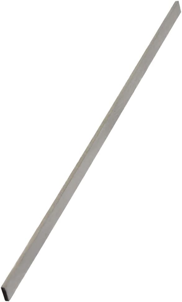 Auniwaig Lathe HSS Square Cutting Tool Bits Bar Rectangular Lathe Fly Cutter Mill Blank 2mm x 6mm x200mm 5pcs