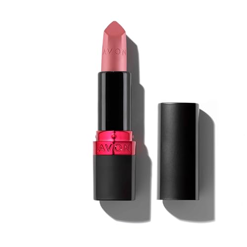 AVON Rossetto Ultra Matte - Pure Pink | Lip Stain A Lunga Tenuta Per Un Perfetto Colore Brillante | Rossetto Lunga Durata, Confortevole e Con Un Colore Ultra Ricco| 3,6gr
