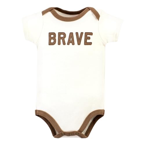 Image of Hudson Baby Unisex Baby Cotton Bodysuits 5-pack