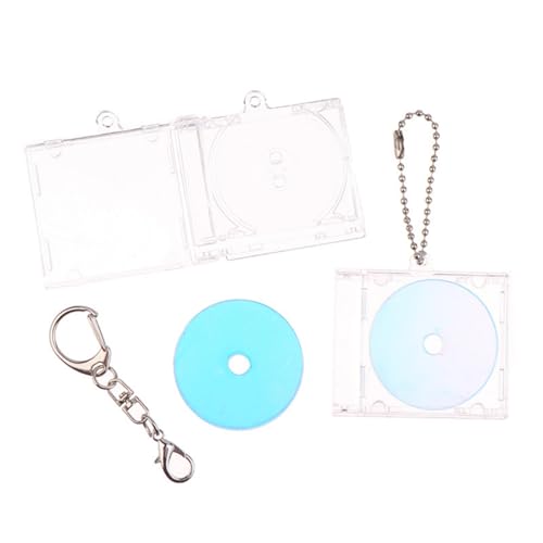 Estuche de disco con soporte para llavero resistente e ideal para colgar en mochilas 3