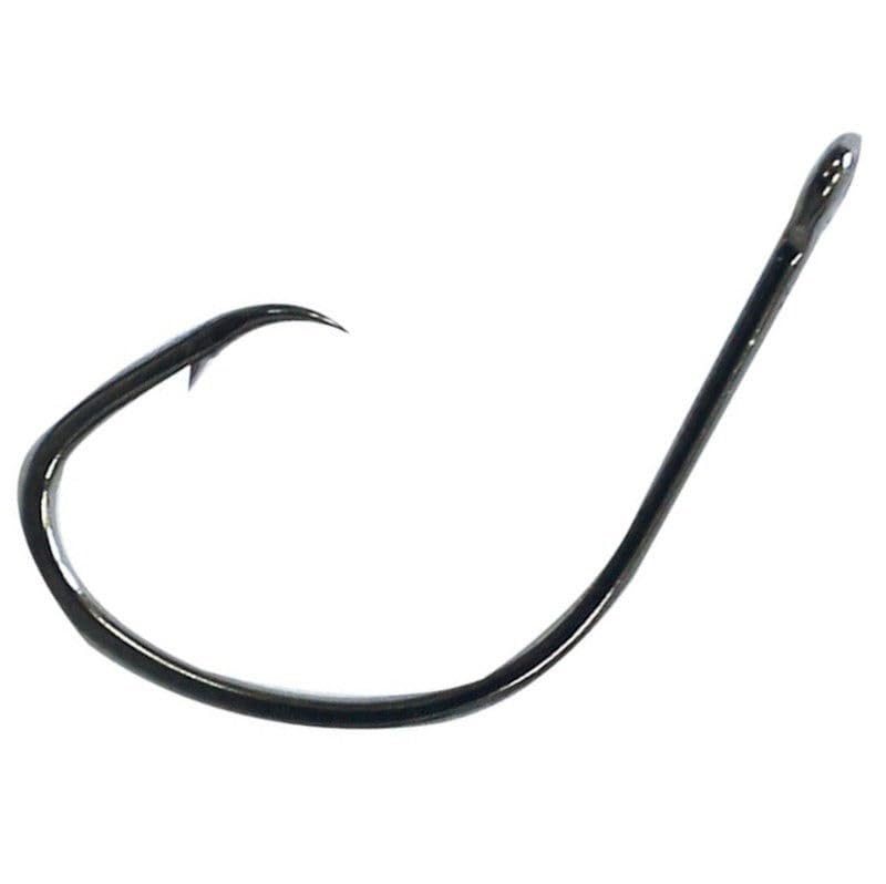 Sakuma 453 Octopus Circle Hooks, Size 1/0, Extra Strong, Hi-Carbon Steel, Wide Gape, Turned Out Eye, Self hooking, Specimen Fish Hook, Ideal for Catch and Release.