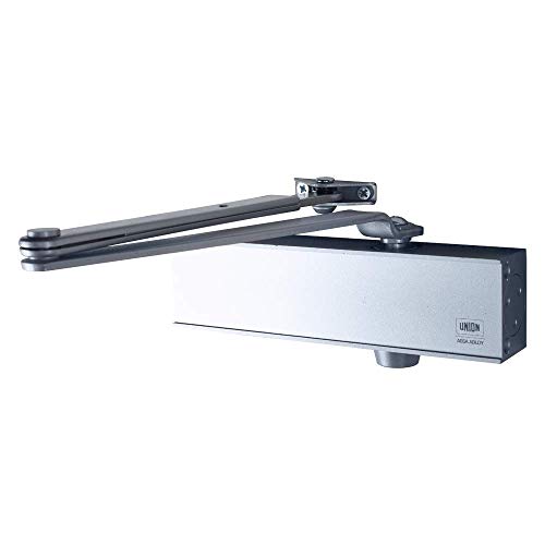 UNION CE24V Size 2-4 Door Closer - Silver