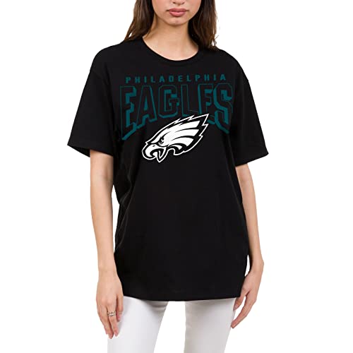 Junk Food Clothing x NFL - Bold Logo - Short Sleeve Fan Shirt for Men and Women - Officially Licensed NFL Apparel