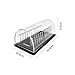 Dental Acrylic Archwire Organizer, YOUYA DENTAL Multi-functional Orthodontic Arch Wire Box Dental Resin Shelf Placement with Lid for Dental Clinic Arrange and Store Orthodontic Arch Wires Use (Round)