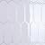 CRE8TIVE 4 Sheets White Long Hexagon Peel and Stick Backsplash - 12"x12" 3D Adhesive Stick on Tile Stickers for Kitchen, Bathroom, Laundry Room