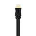 Produktbild duquanxinquan 1,4 V Schnelle Geschwindigkeit 1,4a HDMI Video Audio-Flachkabel HD Fernseher HD-Kabel HDMI-Flachkabel-TV HD-Kabel Version 1.4 Schwarz