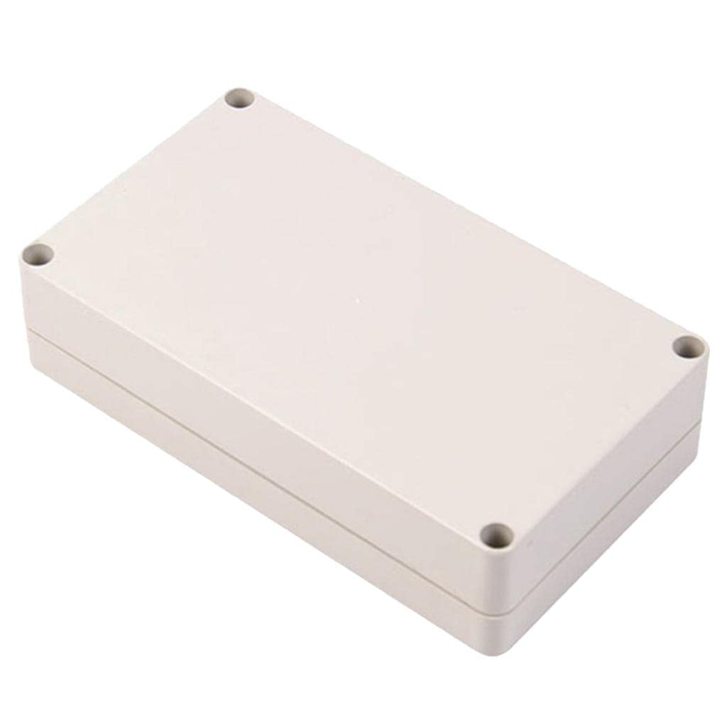 Waterproof Dustproof IP66 ABS PVC Junction Box Universal Electric Project Enclosure Pale Gray 6.2 x 3.5 x 1.6 inch(158 x 90 x 40 mm)-image-20