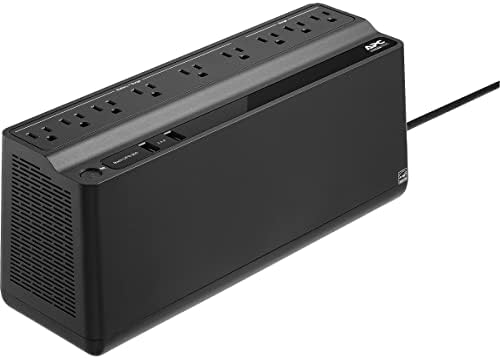 APC Back-UPS 850VA / 450W UPS Battery Backup & Surge Protector, 9...