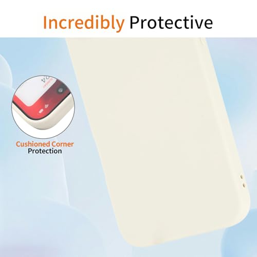 Image of for Xiaomi 17 Case Precise Camera Cutouts Soft TPU Shockproof Phone Cover - White